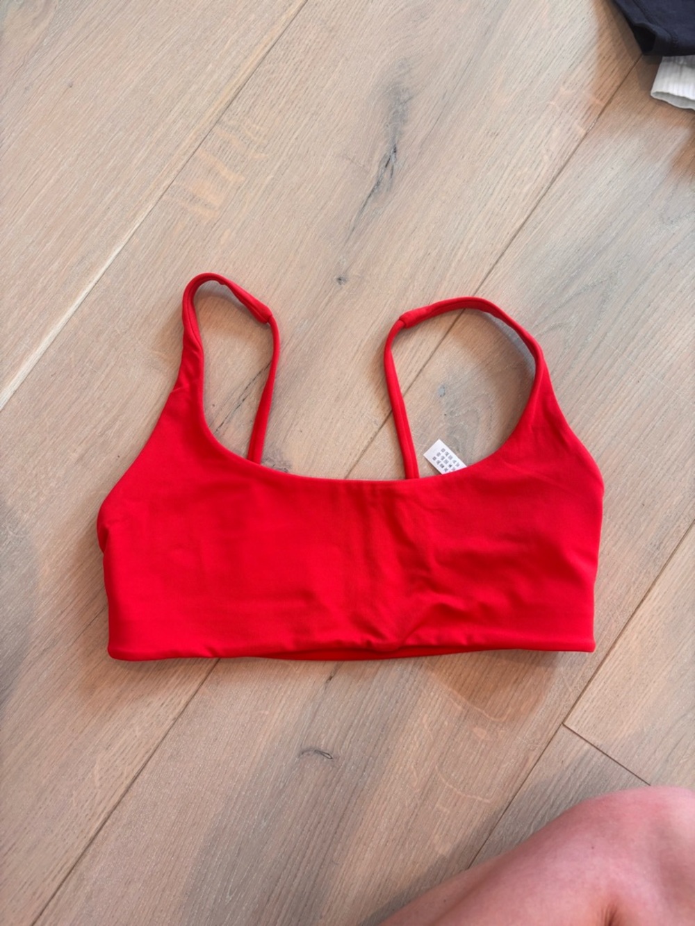 CRZ YOGA Red Sports Bra
